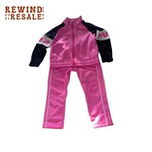 Puma Brand infant 2 pc Jogger set Sz 24M